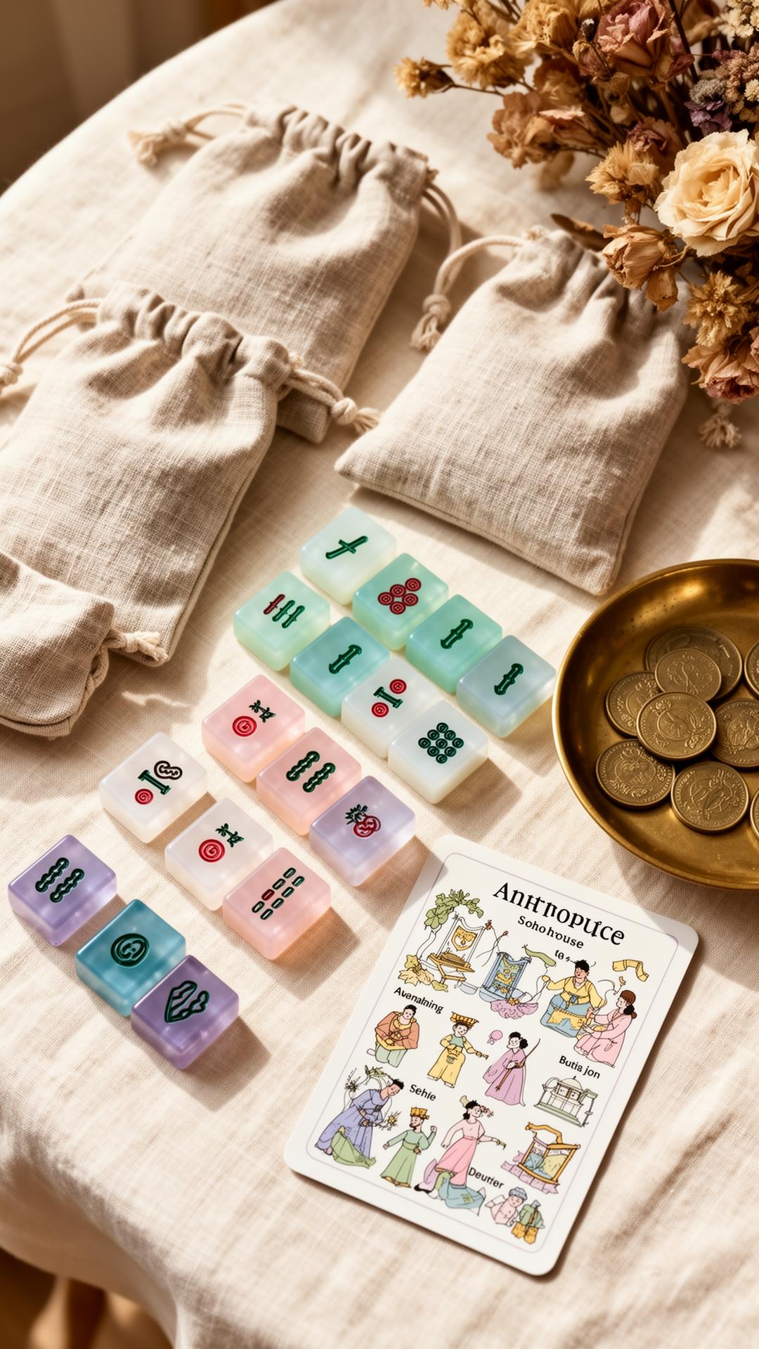 Beautiful Mahjong things.